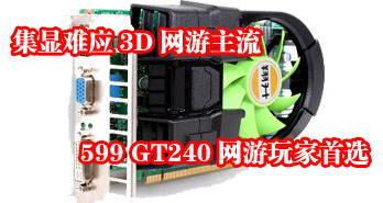 Ӧ3D  599 GT240ѡ