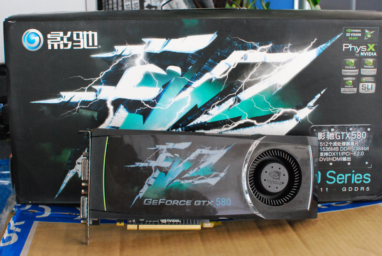 512SPռFermiܹ  ӰGTX580