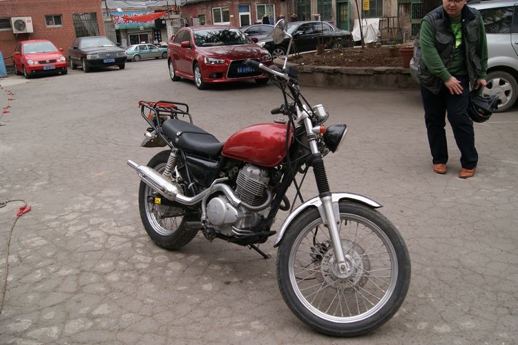 自用本田98年复古街车CL400