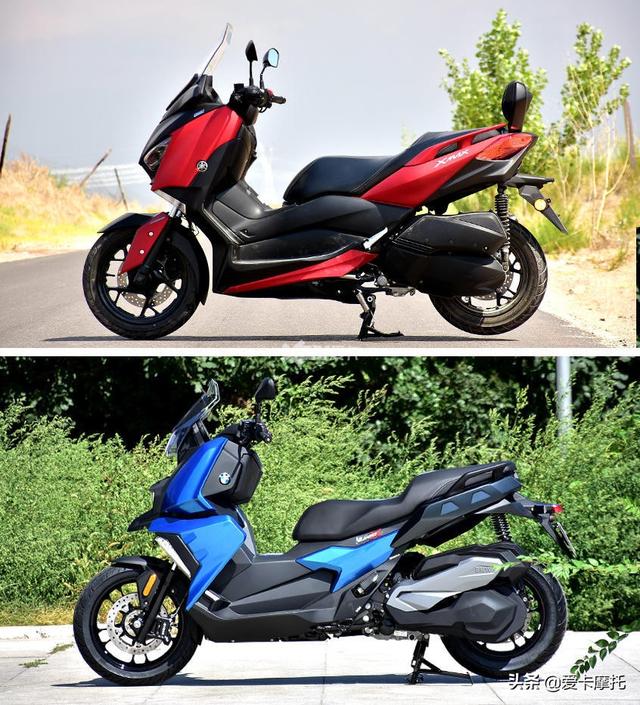 û�����ֻ�и��� ������XMAX300�Ա�BMW C400X-4.jpg