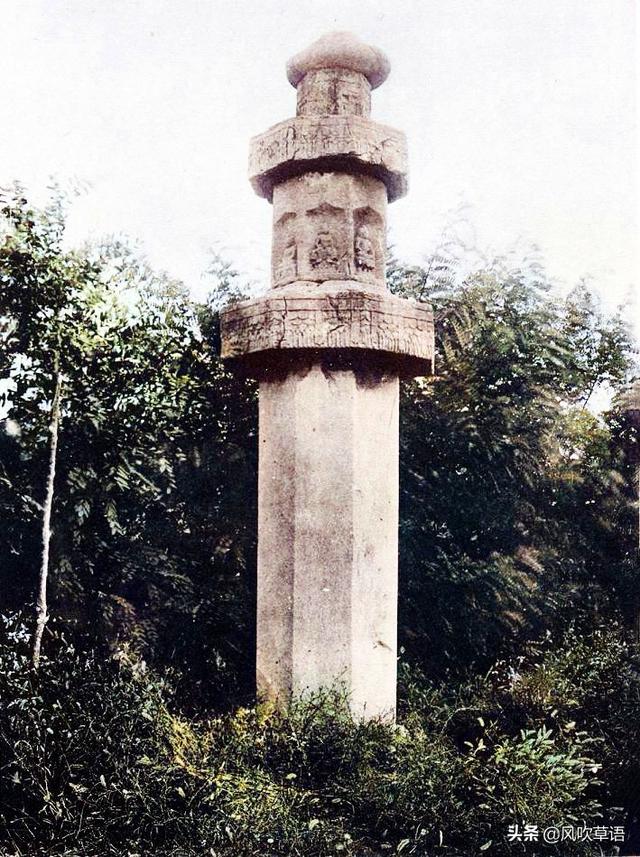 山东淄博老照片：1921年淄川的普照寺、龙兴寺和杨寨塔-9.jpg