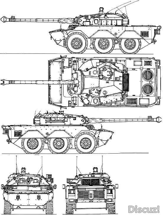 世界军用越野车系列59:AMX-10RC与ZTL-11相比，不过是辆架炮的车-10.jpg
