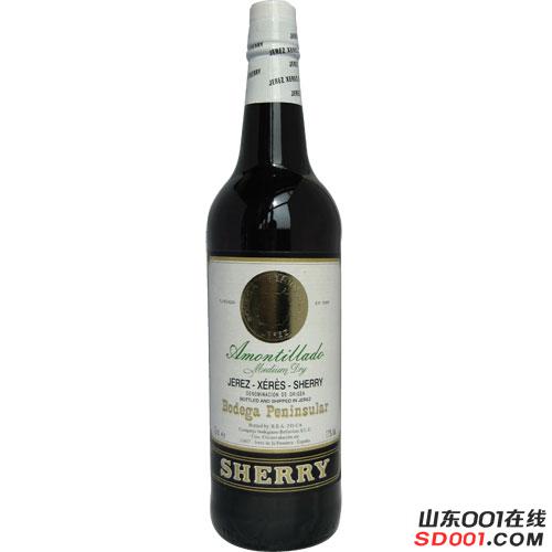 西班牙国酒雪莉半干葡萄酒