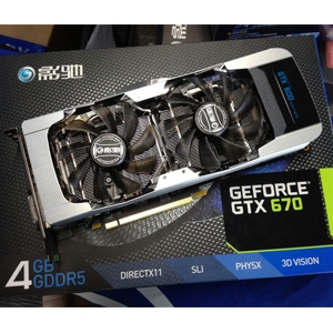 大显存时代！影驰GTX670四星大将铺货卖场