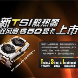 ˫GTX650 ̩ȫTSIɢع