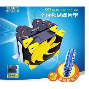 赠送多功能军刀 超频三彩蝶S97新品赏析