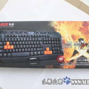 高性价比游戏利器 黑爵战神X6键盘仅售68元