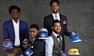 nba选秀2015乐透抽签排名 最先公布的是第4到