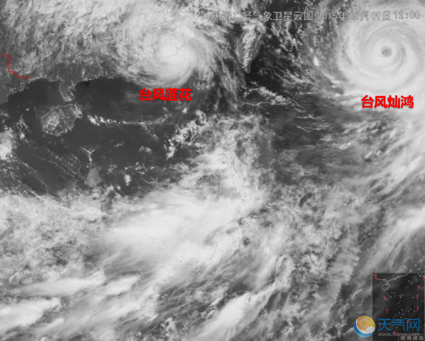 2015台风路径实时发布系统 台风莲花实时路径