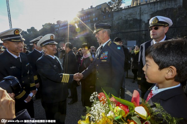 日媒:中国神盾舰访问北欧展示实力 意在北极-济