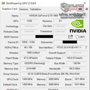 10Ϸ NVIDIA GeForce GTX 1060/1070¼й